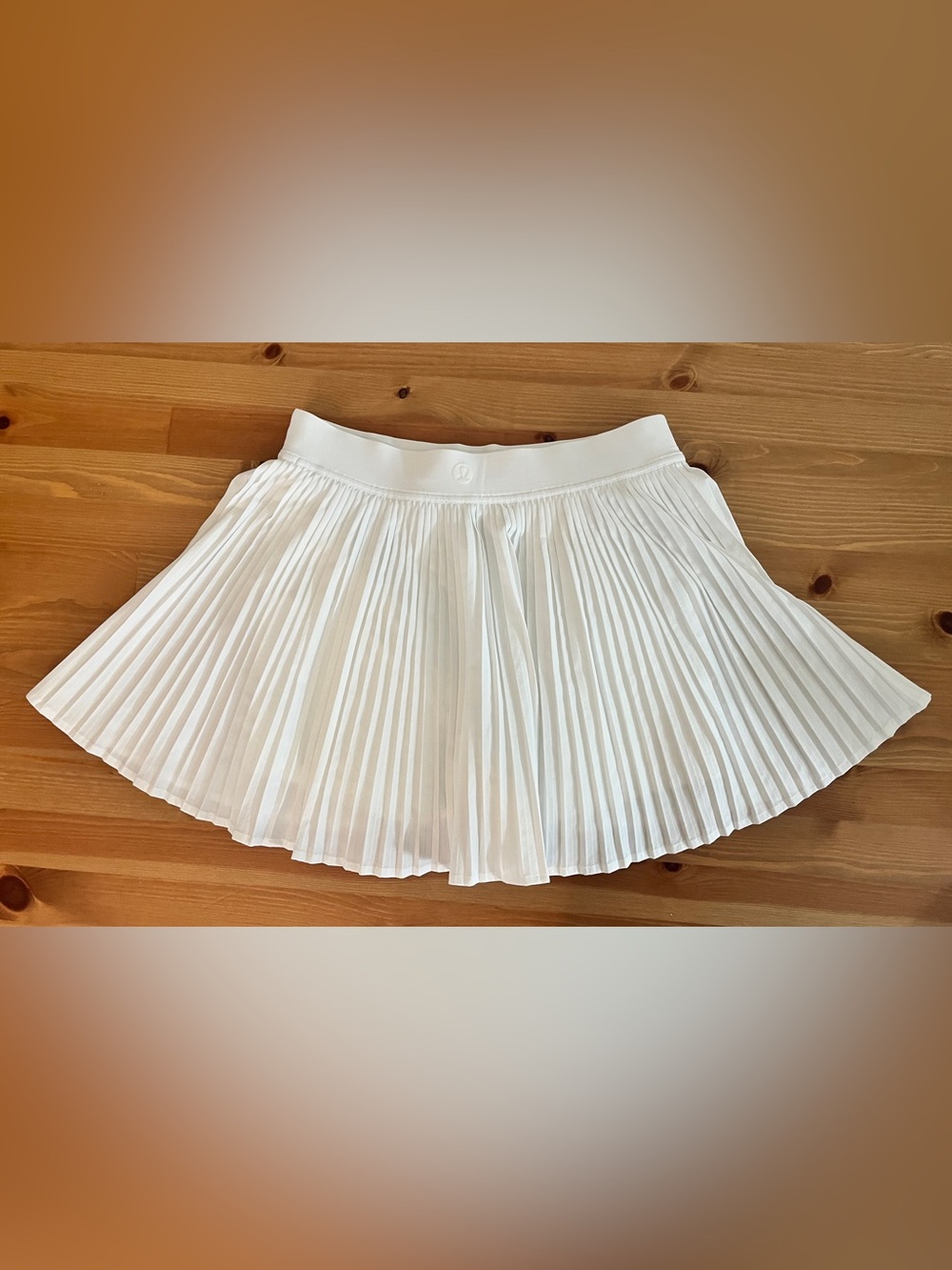 Lululemon White Pleated Tennis Skirt size 6 - Picture 3 of 7